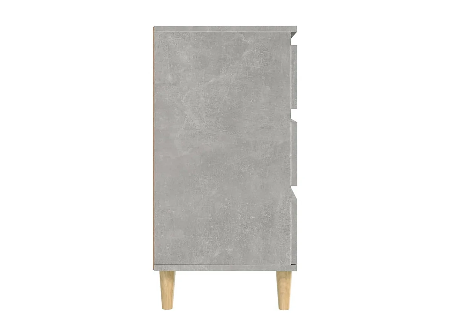 Buffet Gris béton 60x35x70 cm Bois d'ingénierie