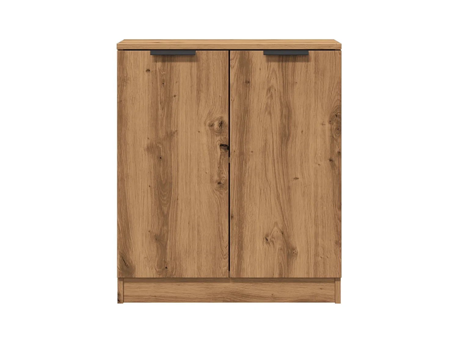 Buffet chêne artisanal 60x30x70 cm bois d'ingénierie