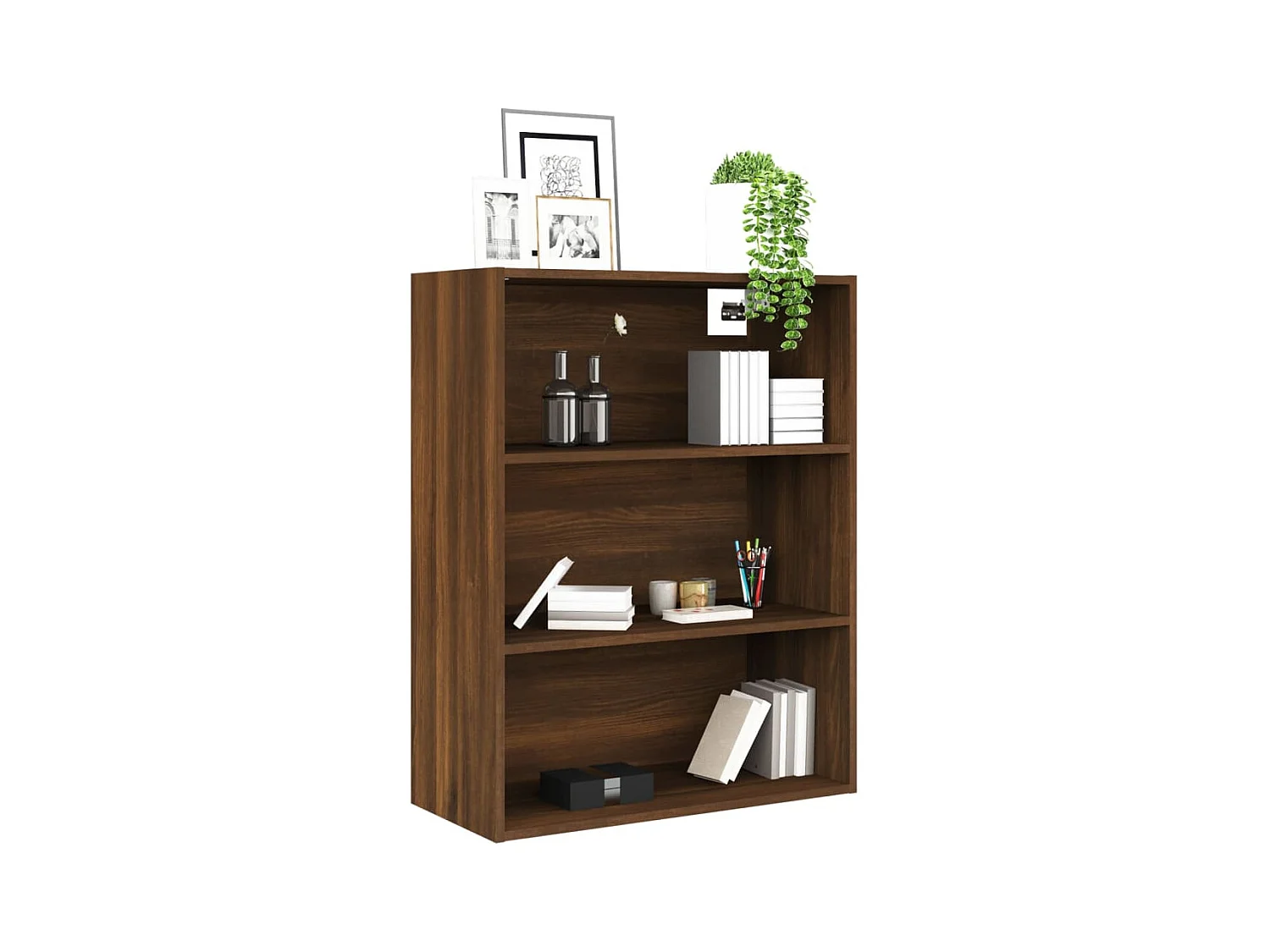 Armoire murale suspendue Chêne marron 69,5x32,5x90 cm