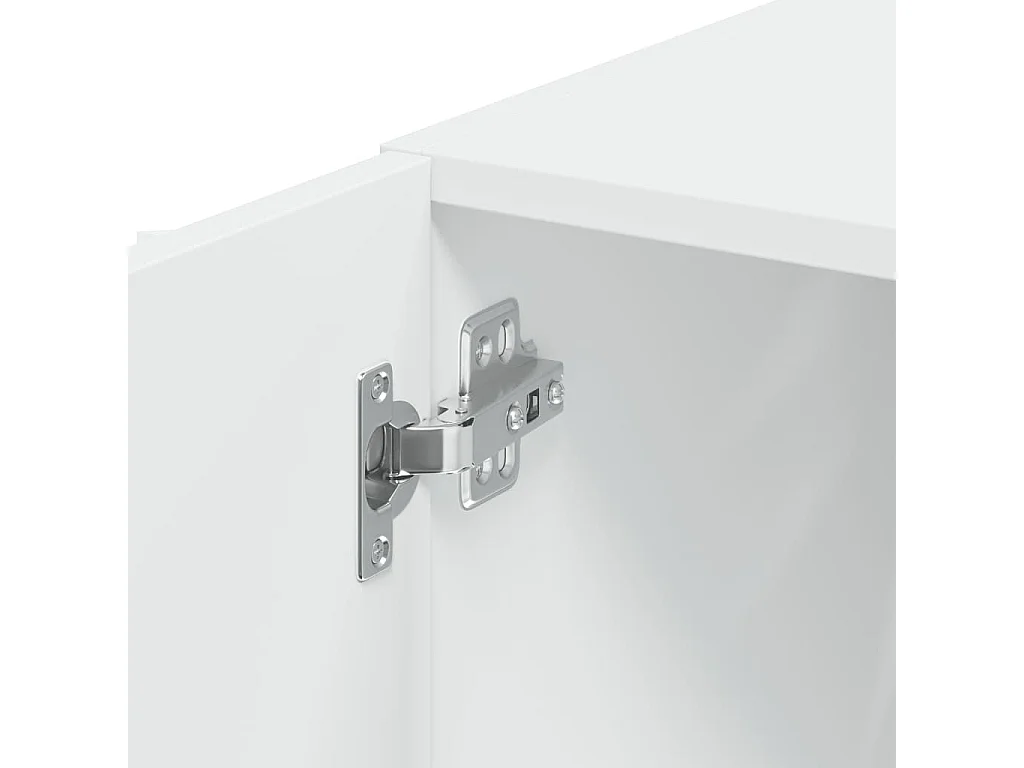 Armoire murale blanc 30x42,5x40 cm bois d'ingénierie