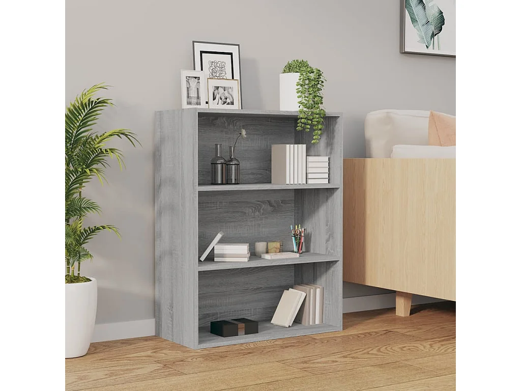 Armoire murale suspendue Sonoma gris 69,5x32,5x90 cm
