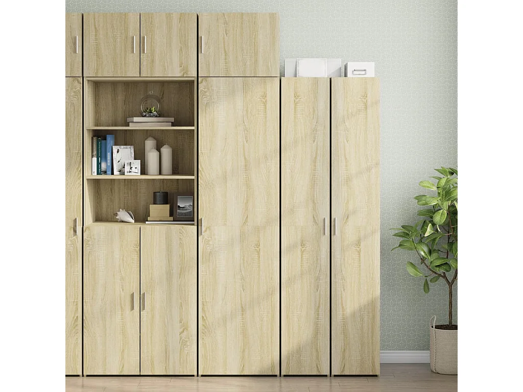 Armoire murale chêne sonoma 50x42,5x40 cm bois d'ingénierie