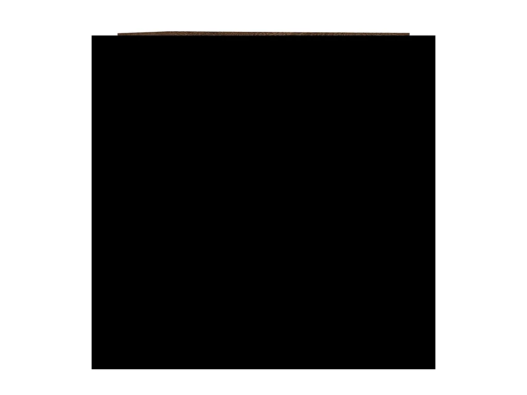 Buffet Chêne marron 60x35x70 cm Bois d'ingénierie