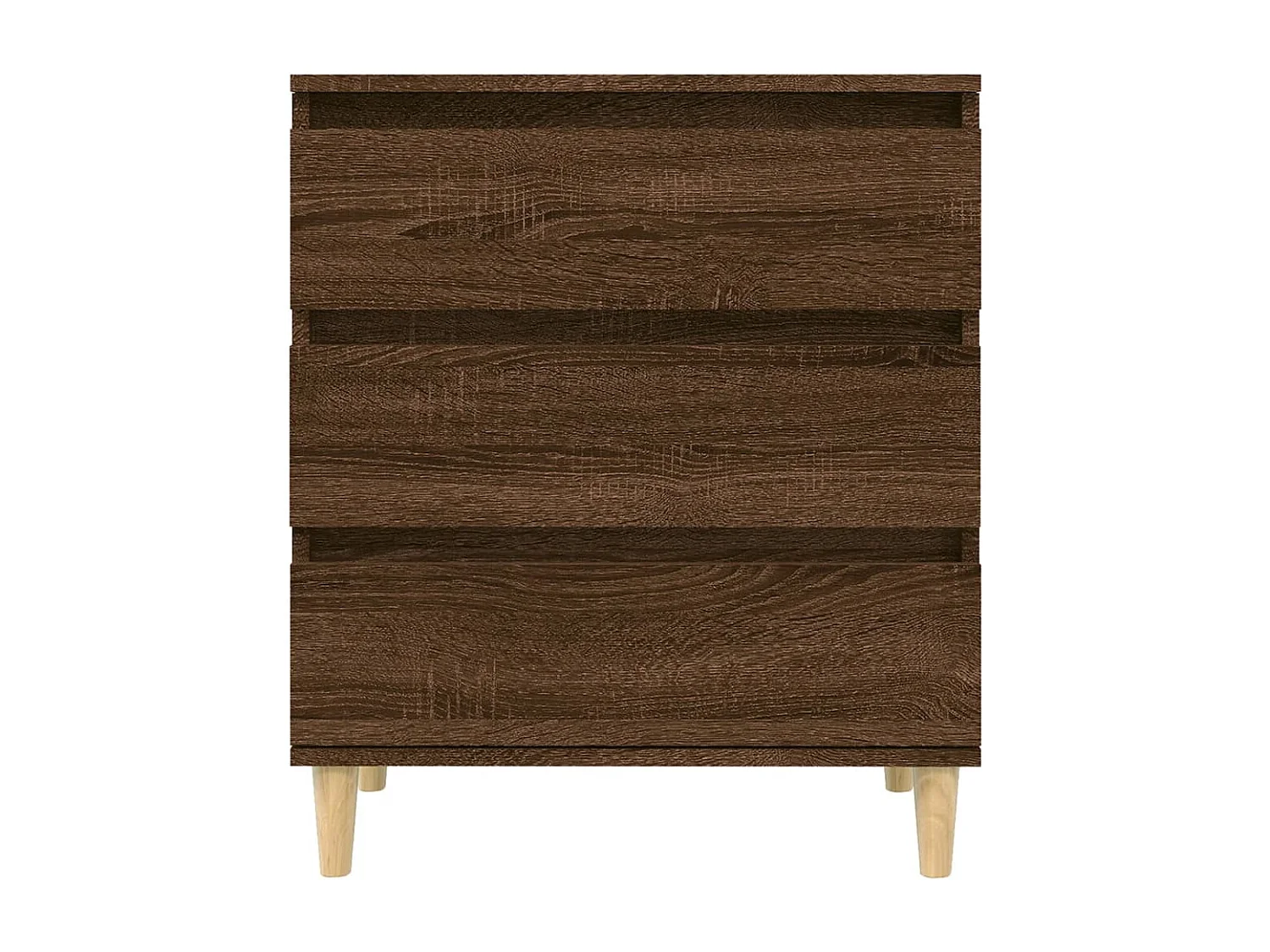 Buffet Chêne marron 60x35x70 cm Bois d'ingénierie