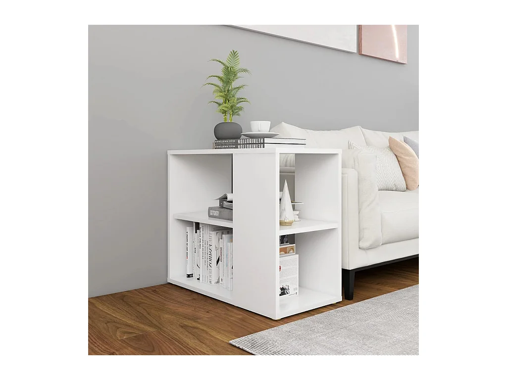 Armoire latérale Blanc 60x30x50 cm Aggloméré