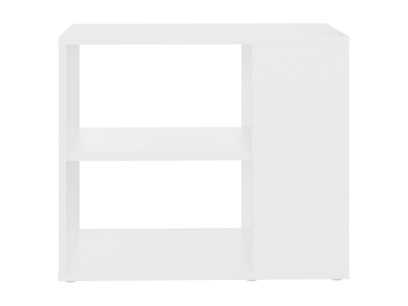 Witte zijkast 60x30x50 cm Spaanplaat