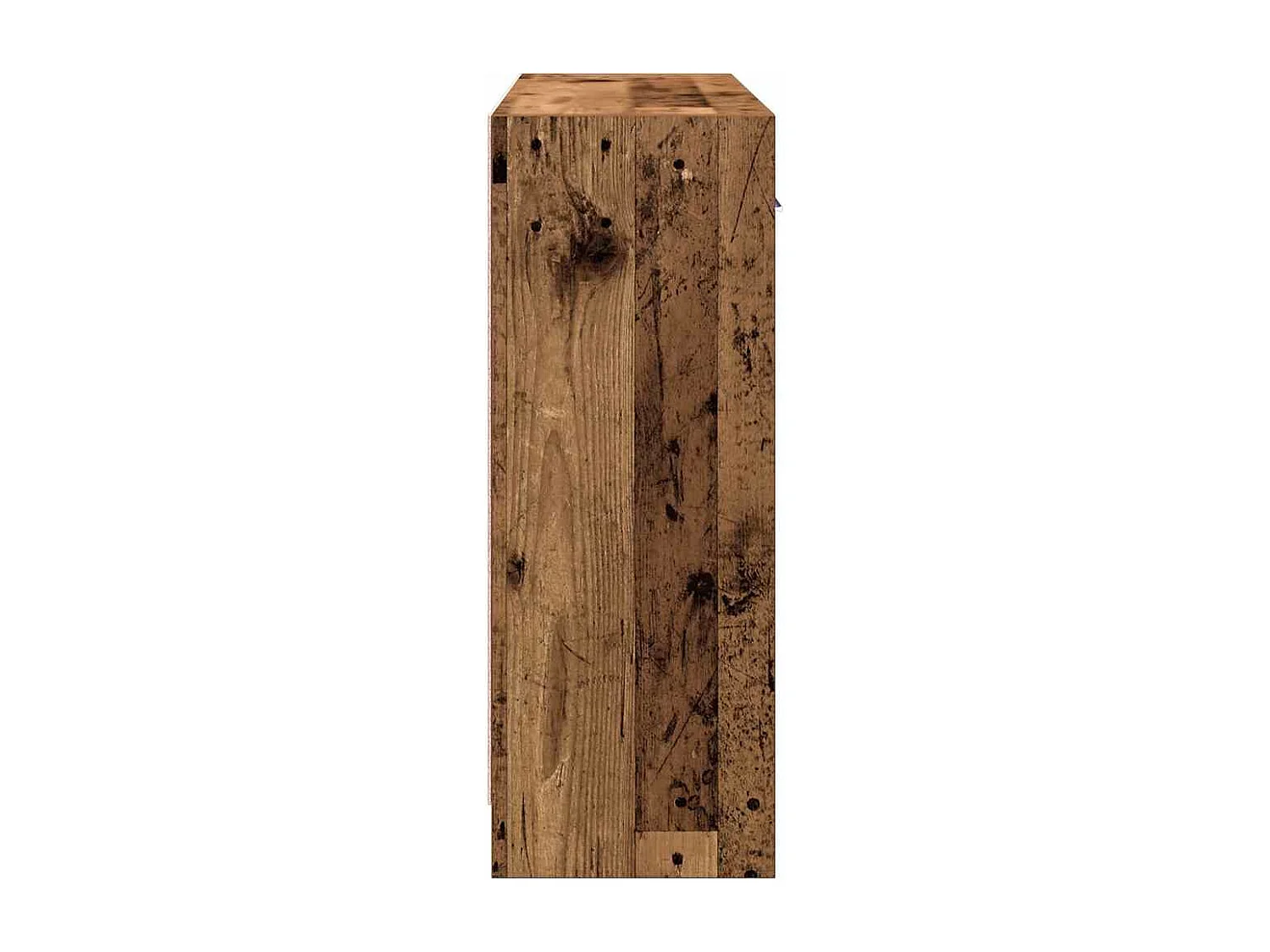 Buffet vieux bois 91x28x75 cm bois d'ingénierie