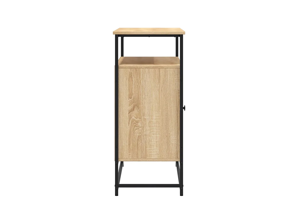 Buffet chêne sonoma 100x35x80 cm bois d'ingénierie