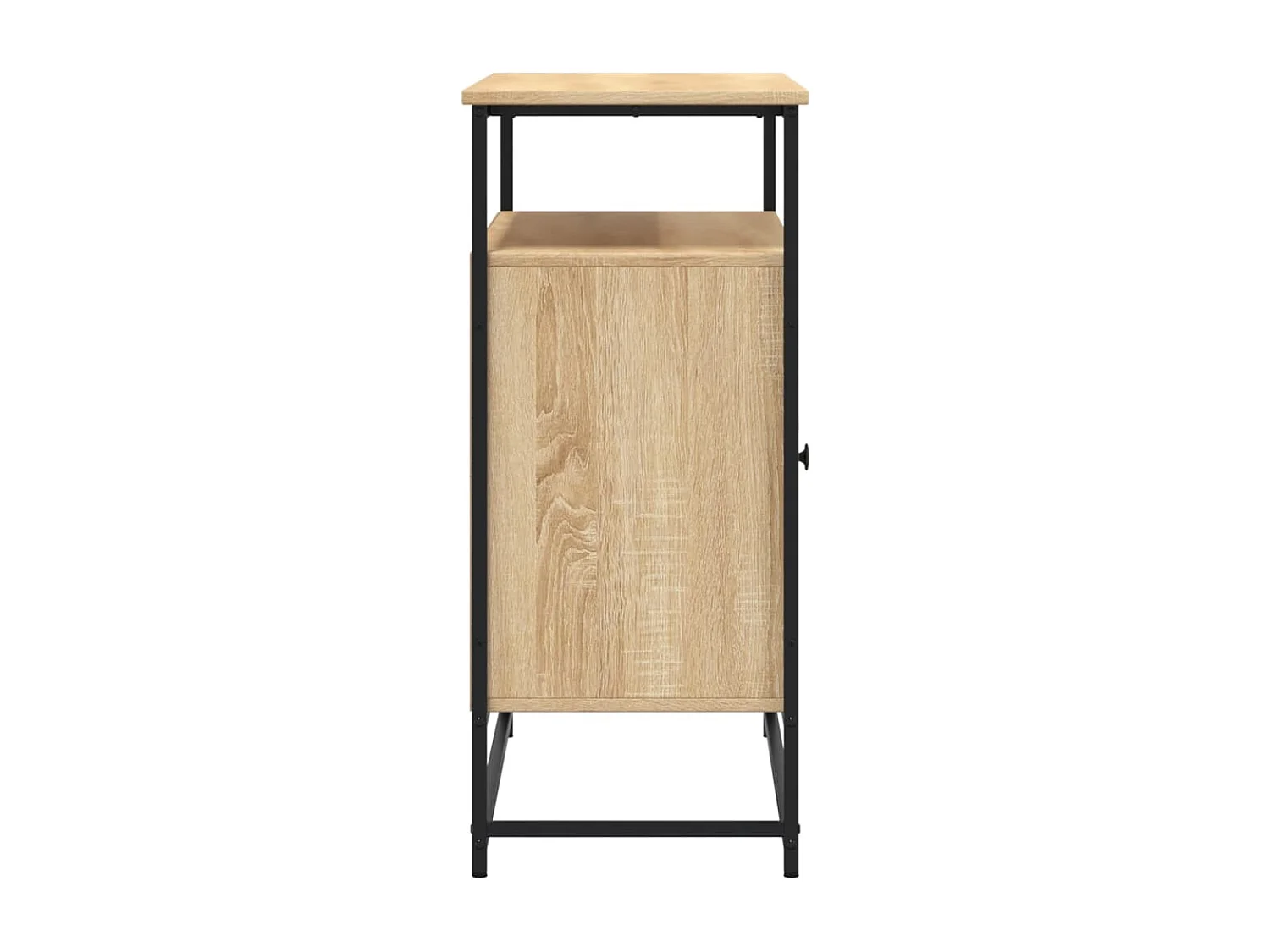 Buffet chêne sonoma 100x35x80 cm bois d'ingénierie