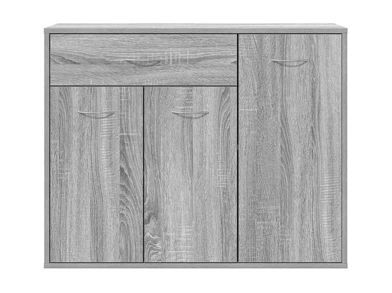 Buffet Sonoma gris 88x30x70 cm Bois d'ingénierie