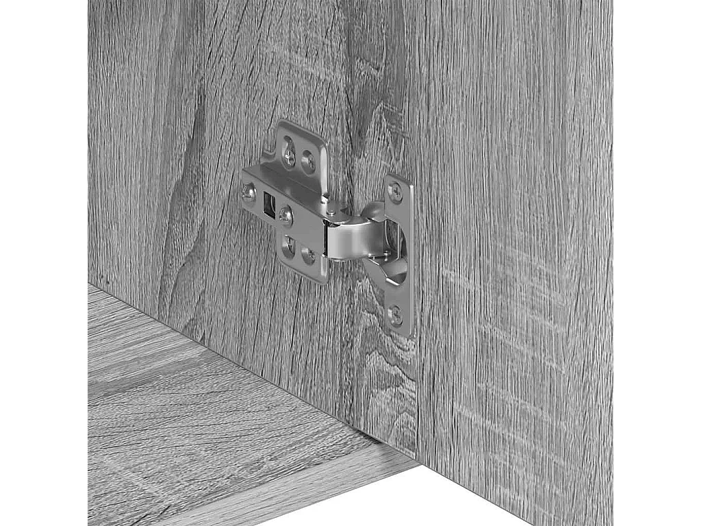 Buffet Sonoma gris 88x30x70 cm Bois d'ingénierie