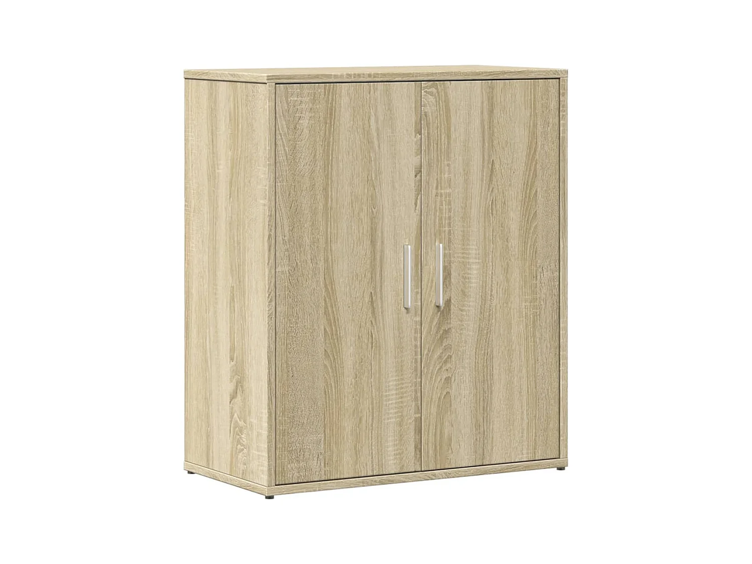 Sideboard aus Sonoma-Eiche, 60 x 31 x 70 cm, Holzwerkstoff