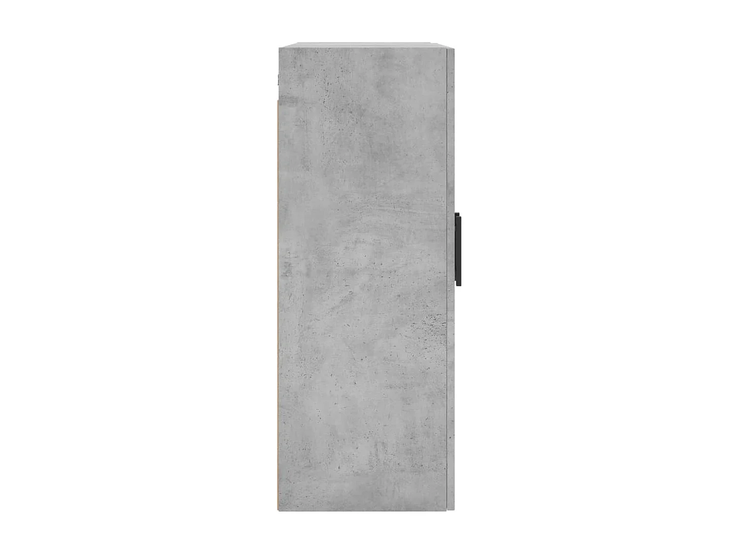 Wandkasten 2 stuks betongrijs 69,5x34x90 cm