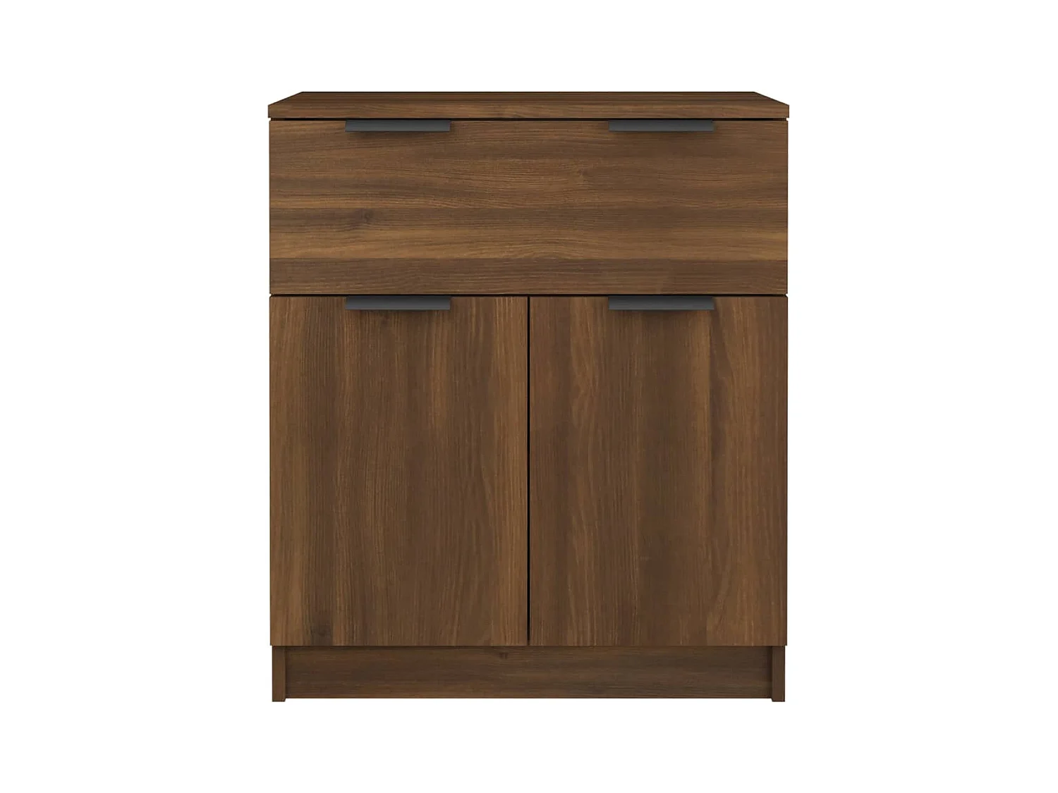 Sideboard aus brauner Eiche 60x30x70 cm Holzwerkstoff