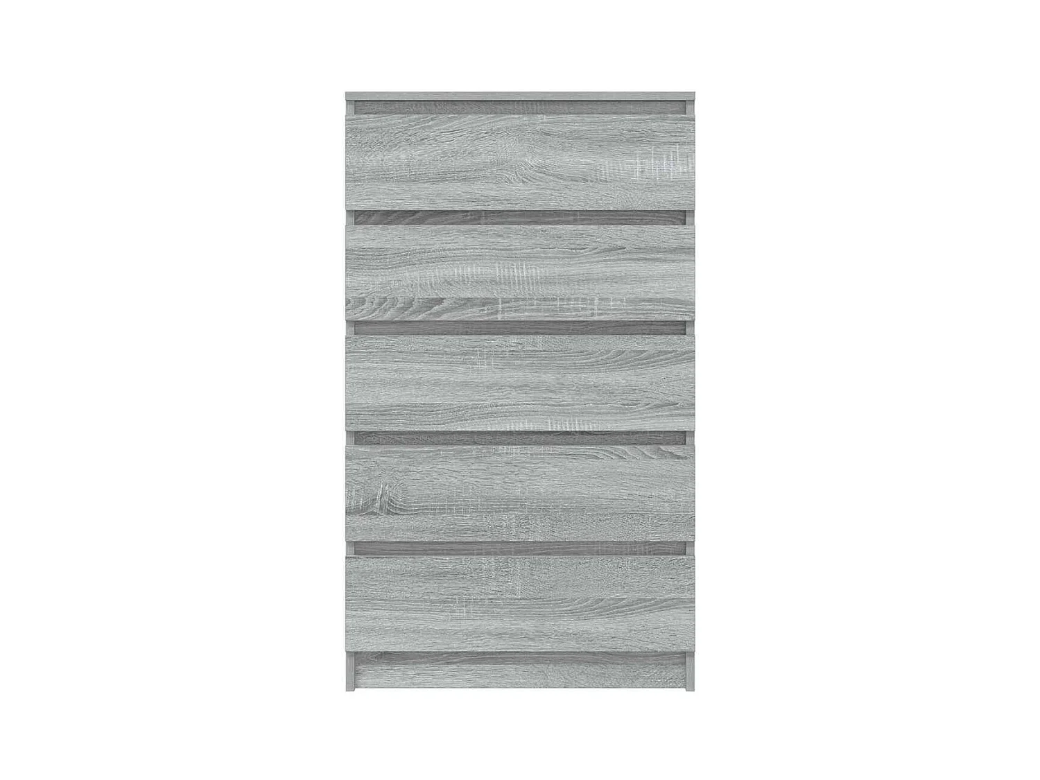 Cómoda Sonoma gris 60x36x103 cm Madera de ingeniería
