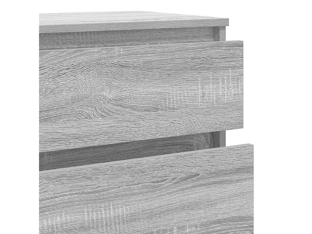 Cómoda Sonoma gris 60x36x103 cm Madera de ingeniería