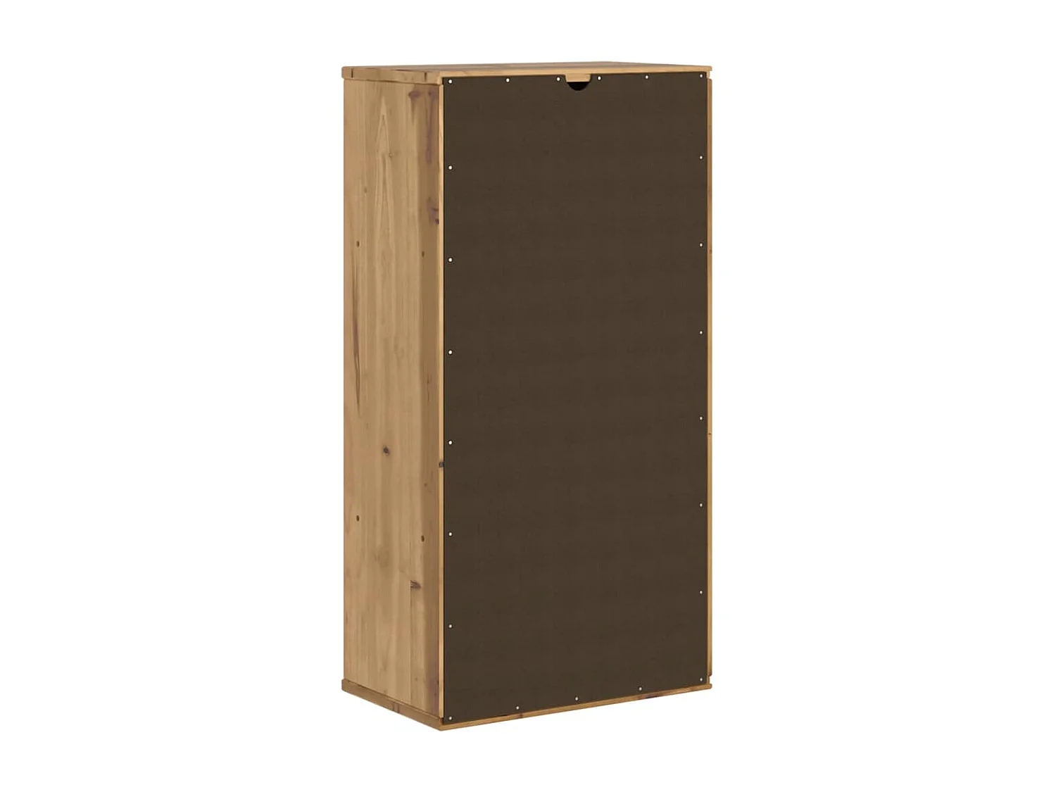 Armoire latérale avec tiroirs ODDA 40x24x79 cm bois massif pin