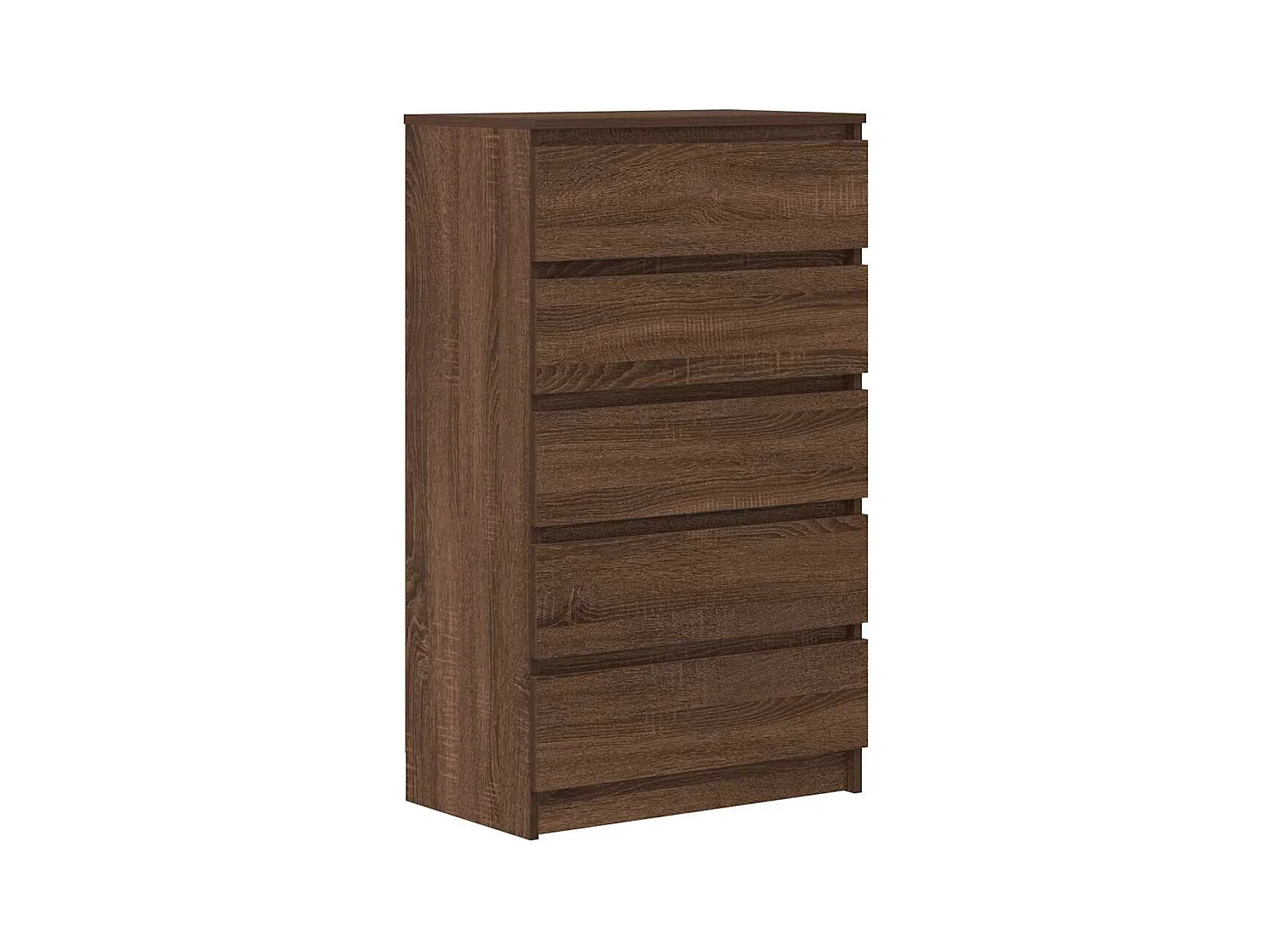 Ladekast Bruin eiken 60x36x103 cm Technisch hout