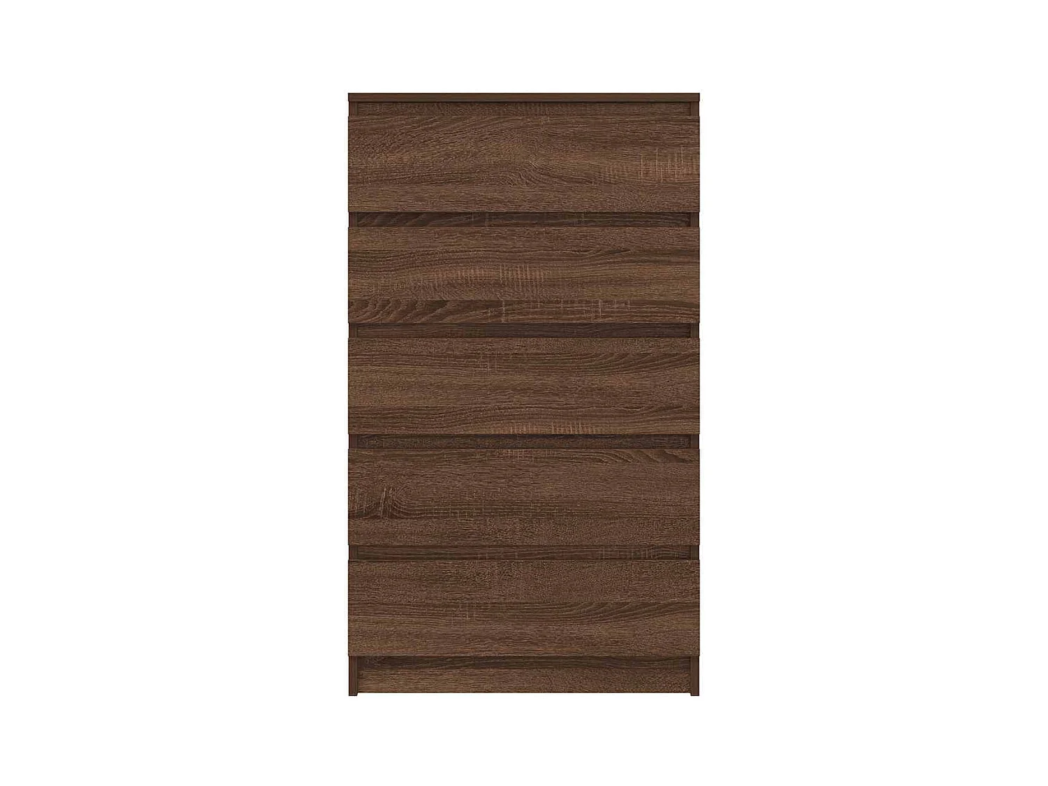 Ladekast Bruin eiken 60x36x103 cm Technisch hout