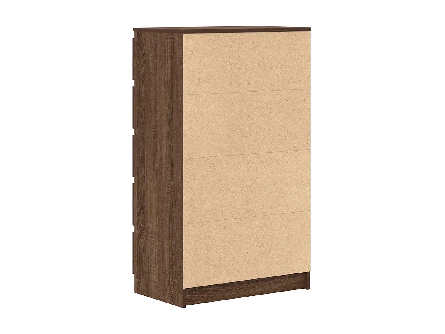 Ladekast Bruin eiken 60x36x103 cm Technisch hout