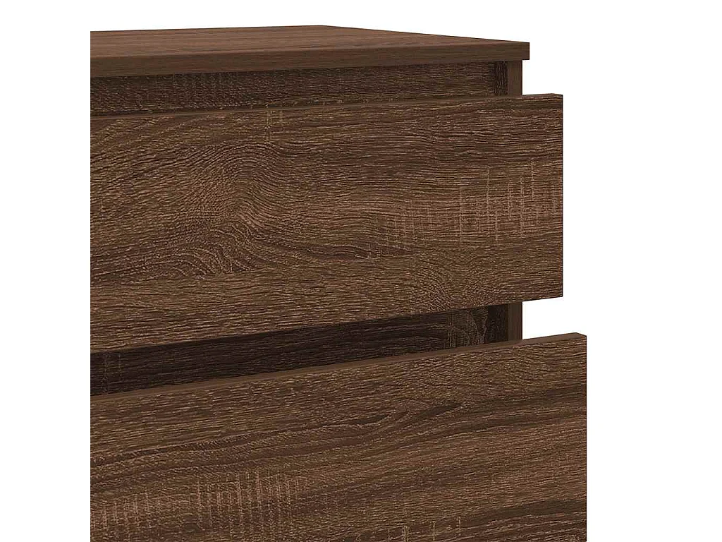 Ladekast Bruin eiken 60x36x103 cm Technisch hout