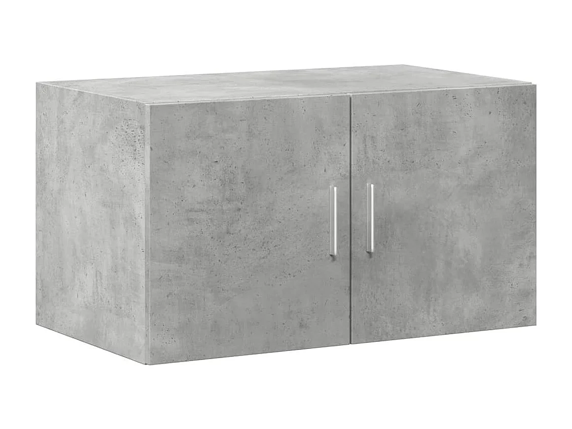 Armoire murale gris béton 70x42,5x40 cm bois d'ingénierie