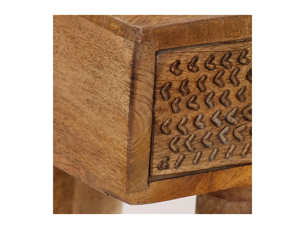 Table console Bois de manguier massif 102x30x79 cm