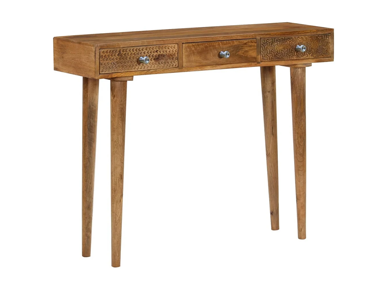 Table console Bois de manguier massif 102x30x79 cm
