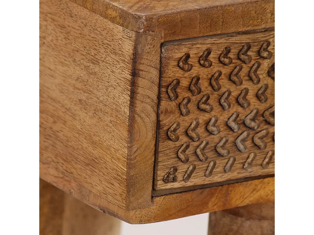 Table console Bois de manguier massif 102x30x79 cm