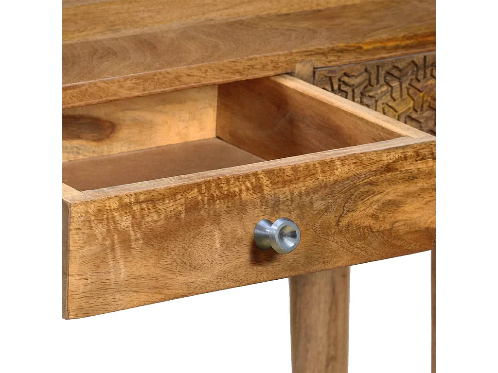 Table console Bois de manguier massif 102x30x79 cm