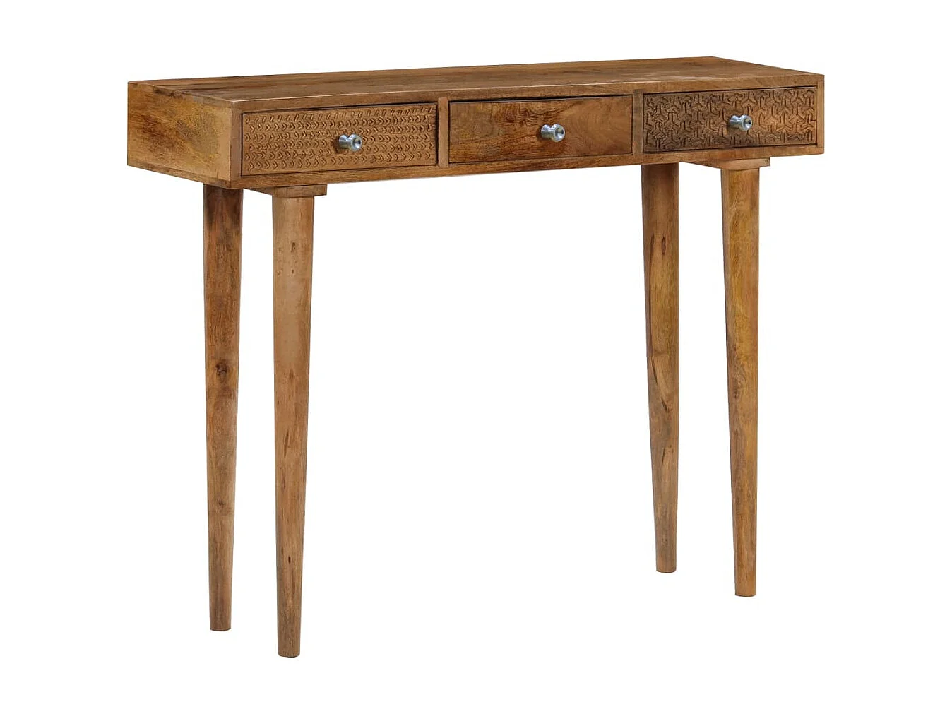 Table console Bois de manguier massif 102x30x79 cm