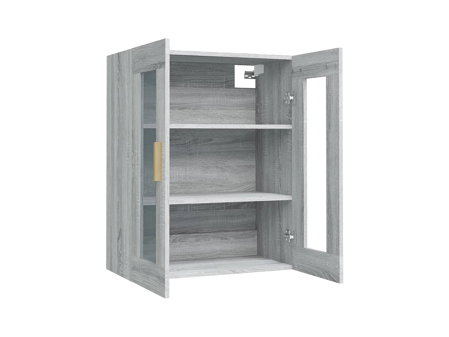 Armoire murale suspendue Sonoma gris 69,5x34x90 cm
