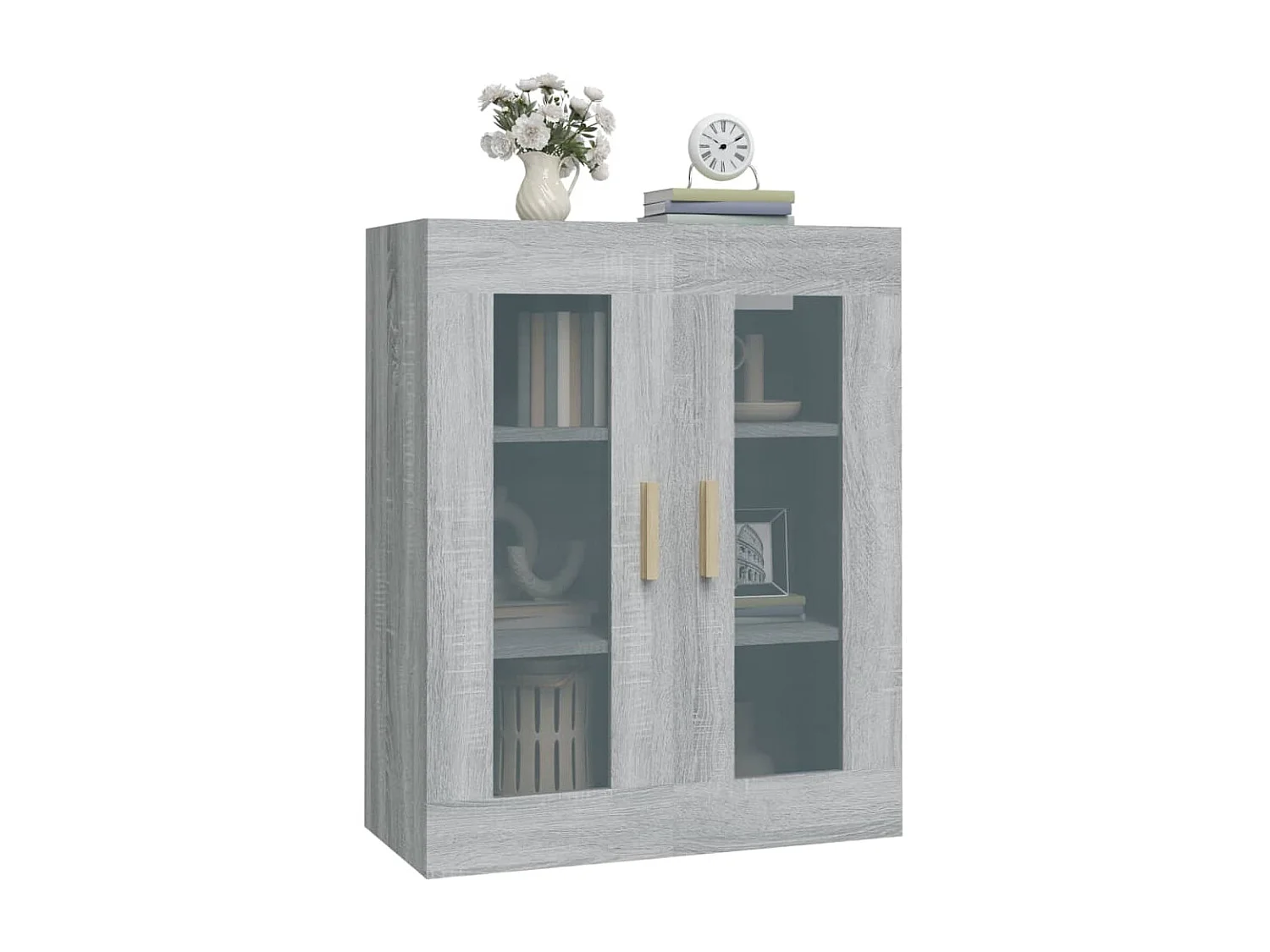 Sonoma grijze hangkast 69,5x34x90 cm