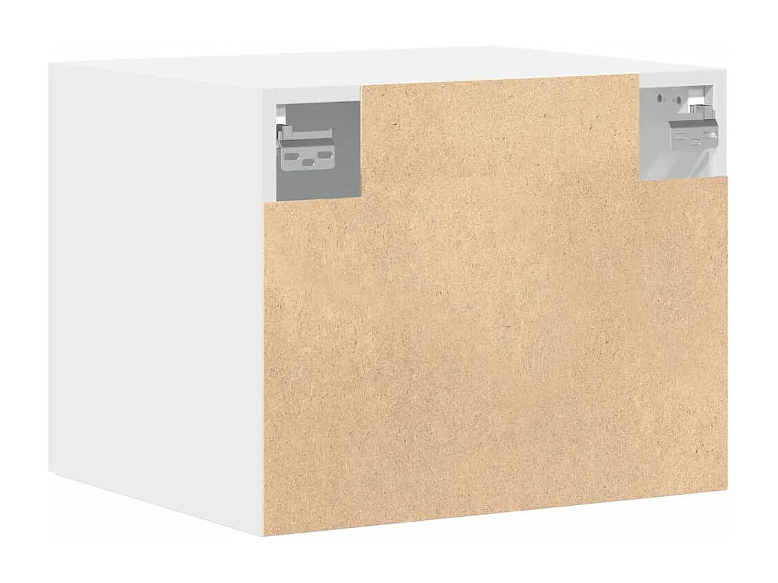 Armoire murale blanc 50x42,5x40 cm bois d'ingénierie