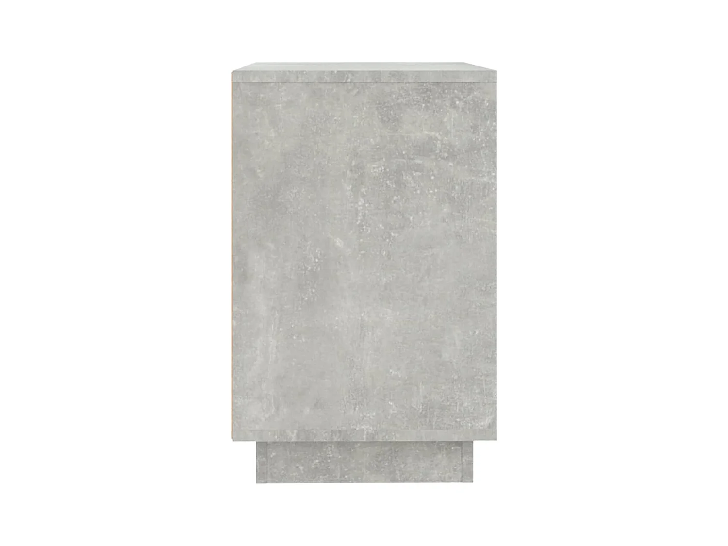 Buffet gris béton 102x35x55 cm bois d'ingénierie