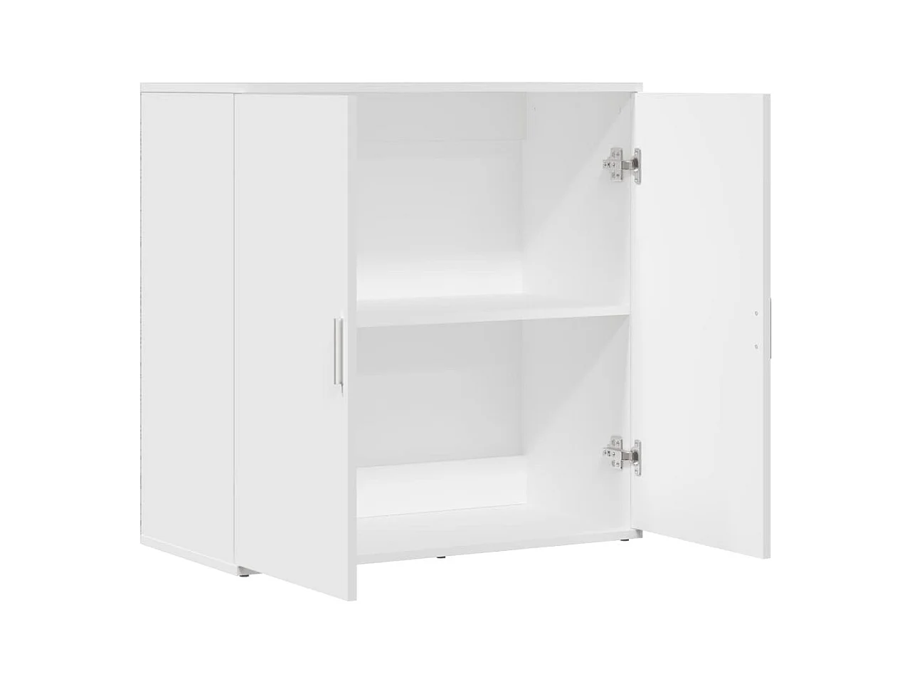 Buffet blanc 79x38x80 cm bois d’ingénierie