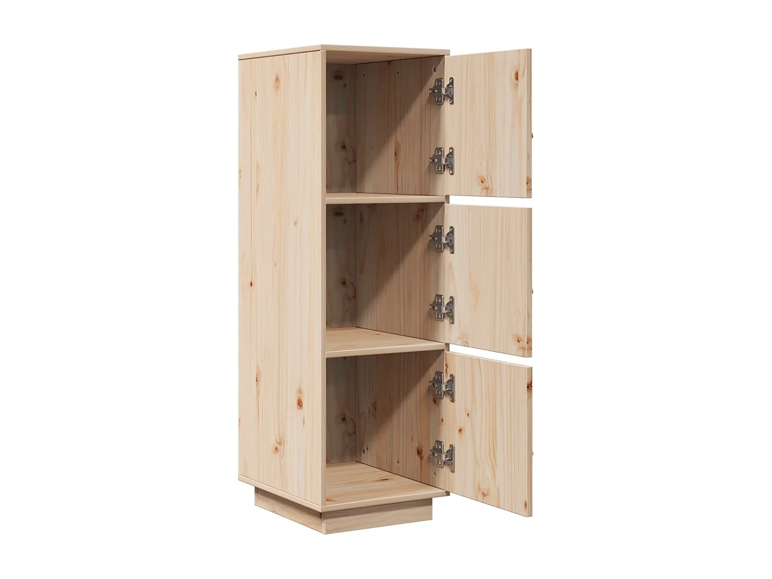 Buffet haut 34x40x108,5 cm Bois massif de pin