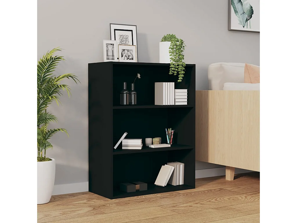 Armoire murale suspendue Noir 69,5x32,5x90 cm