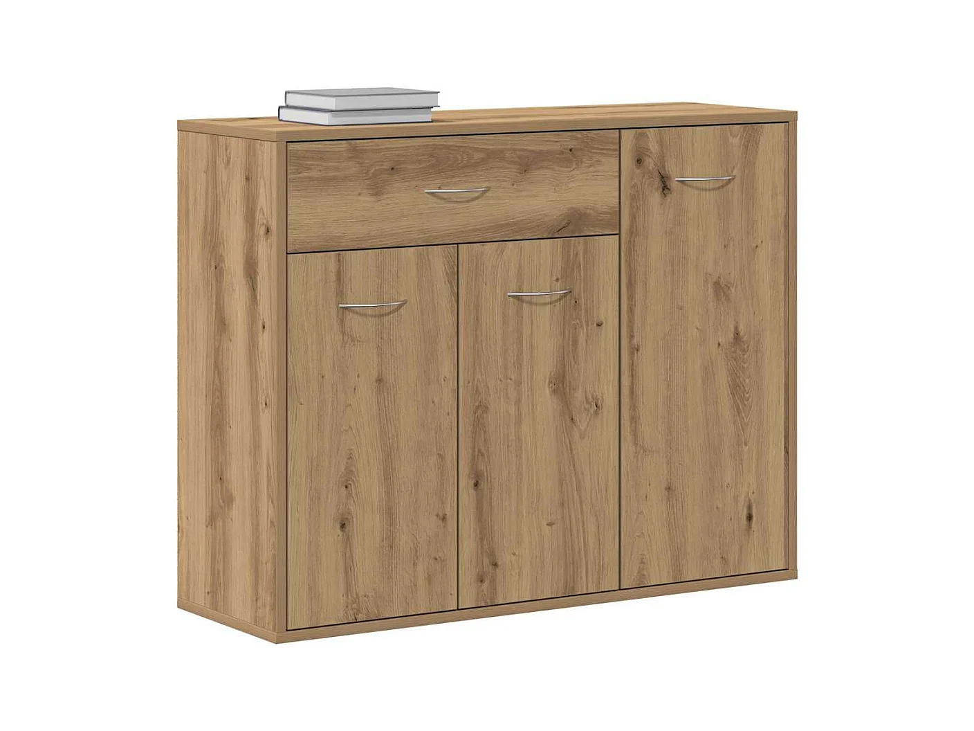 Handgefertigtes Sideboard aus Eichenholz 88x30x70 cm