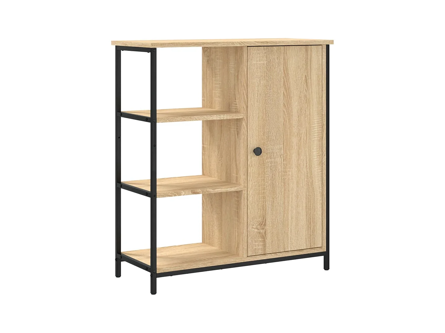 Sideboard aus Sonoma-Eiche 70x30x80 cm Holzwerkstoff