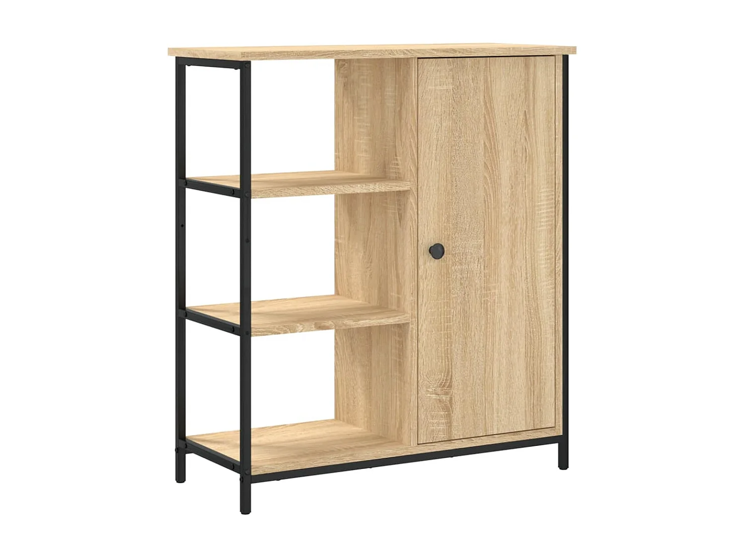 Buffet chêne sonoma 70x30x80 cm bois d'ingénierie