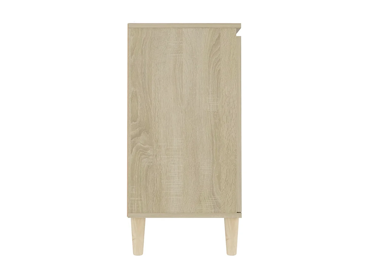 Buffet chêne sonoma 101x35x70 cm bois d'ingénierie