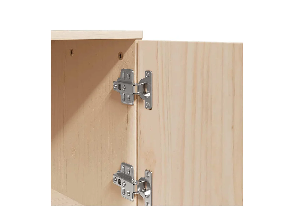 Buffet haut 67x40x108,5 cm Bois massif de pin