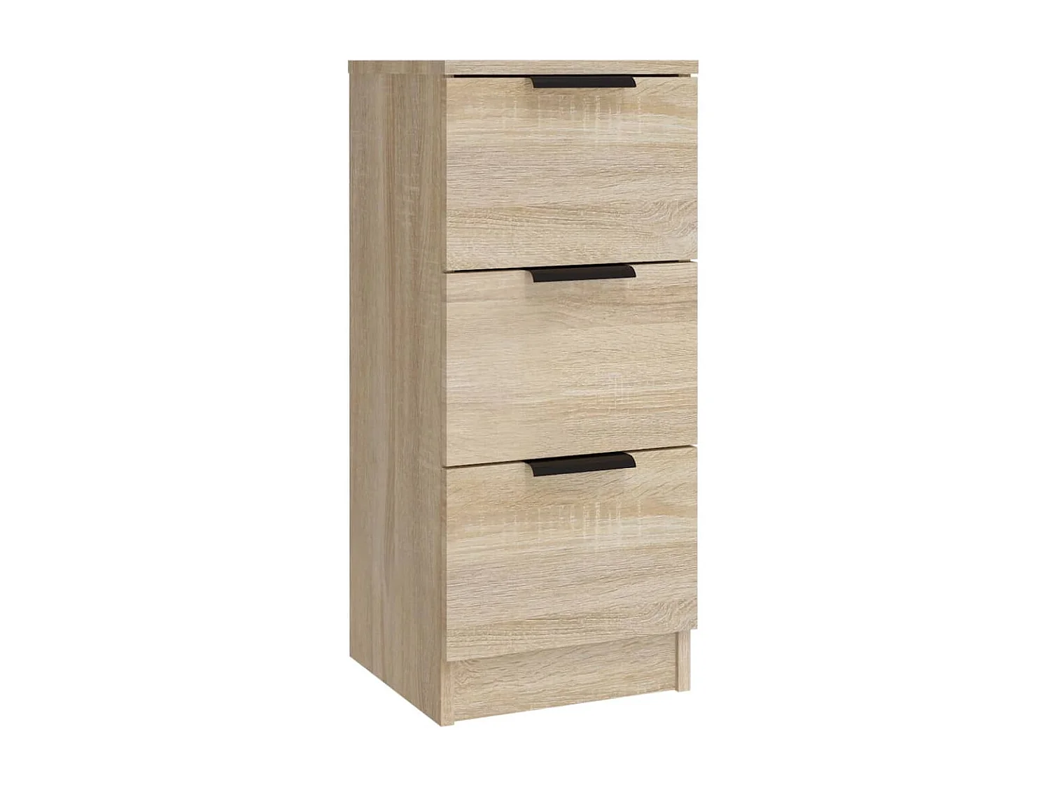 Buffets 3 pcs Chêne sonoma Bois d'ingénierie