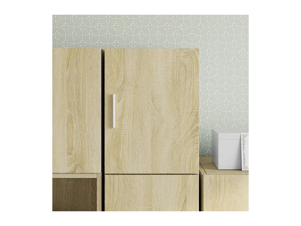 Armoire murale chêne sonoma 30x42,5x40 cm bois d'ingénierie