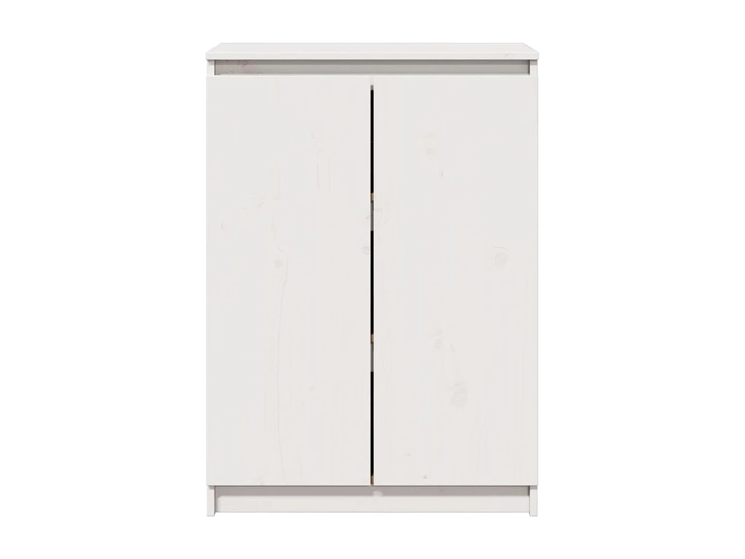 Wit dressoir 60x36x84 cm massief grenenhout