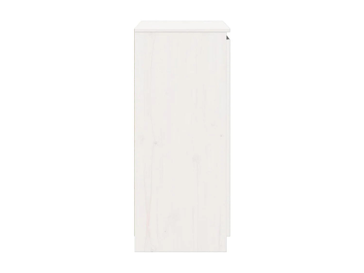 Wit dressoir 60x36x84 cm massief grenenhout