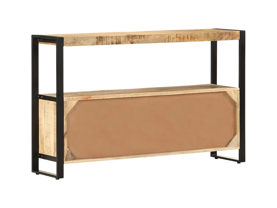 Armoire latérale 120x30x75 cm Bois de manguier solide