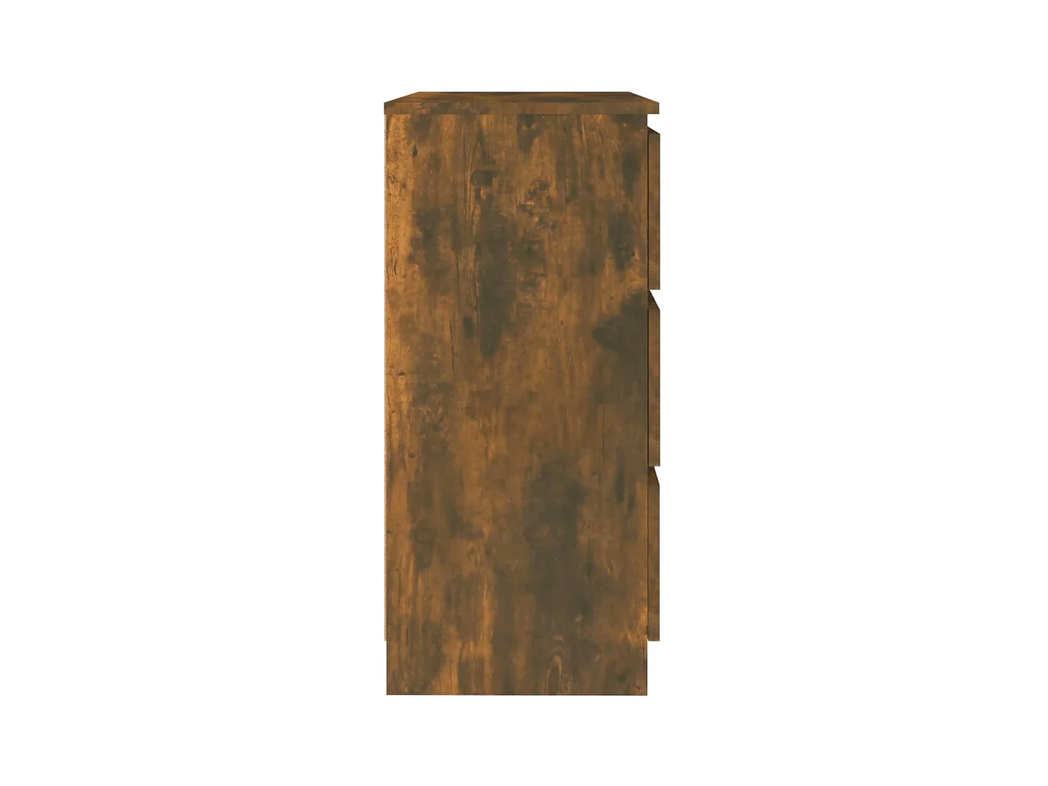 Buffet Chêne fumé 60x35x76 cm Bois d'ingénierie