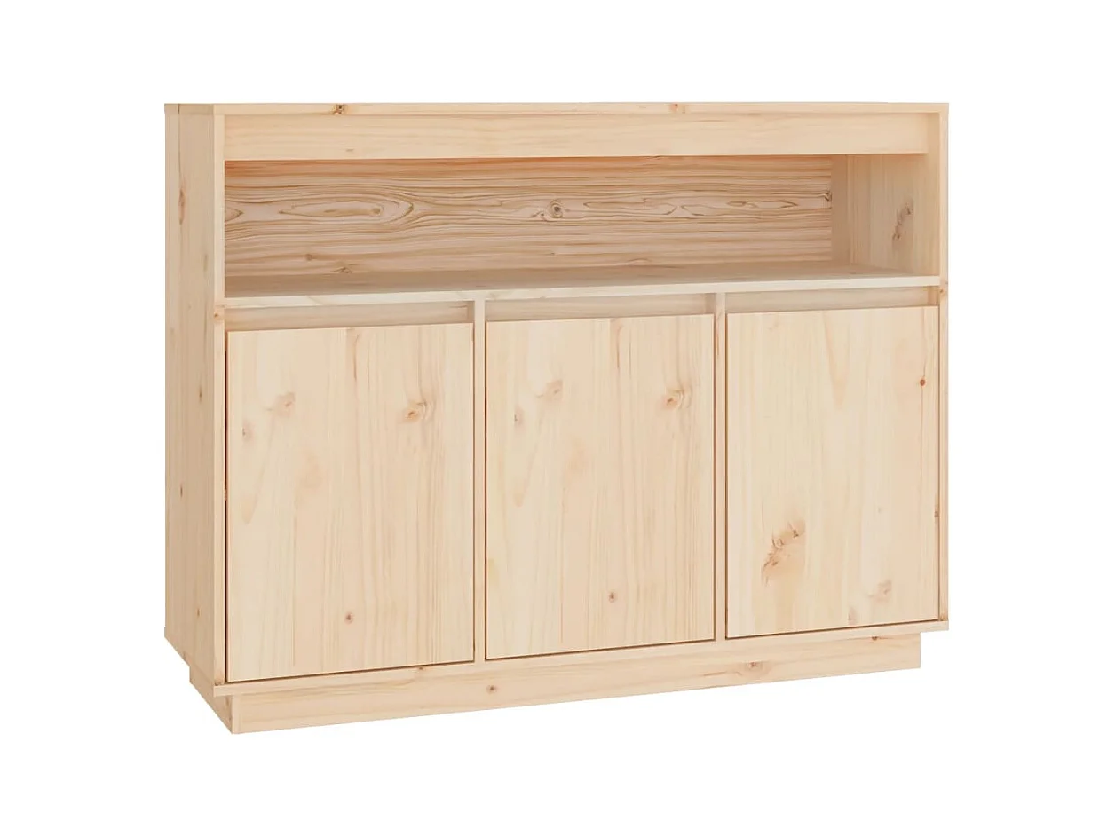 Buffet 104,5x34x80 cm Bois massif de pin
